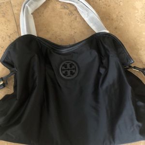 NWT Tory Burch Nylon Tote in Black